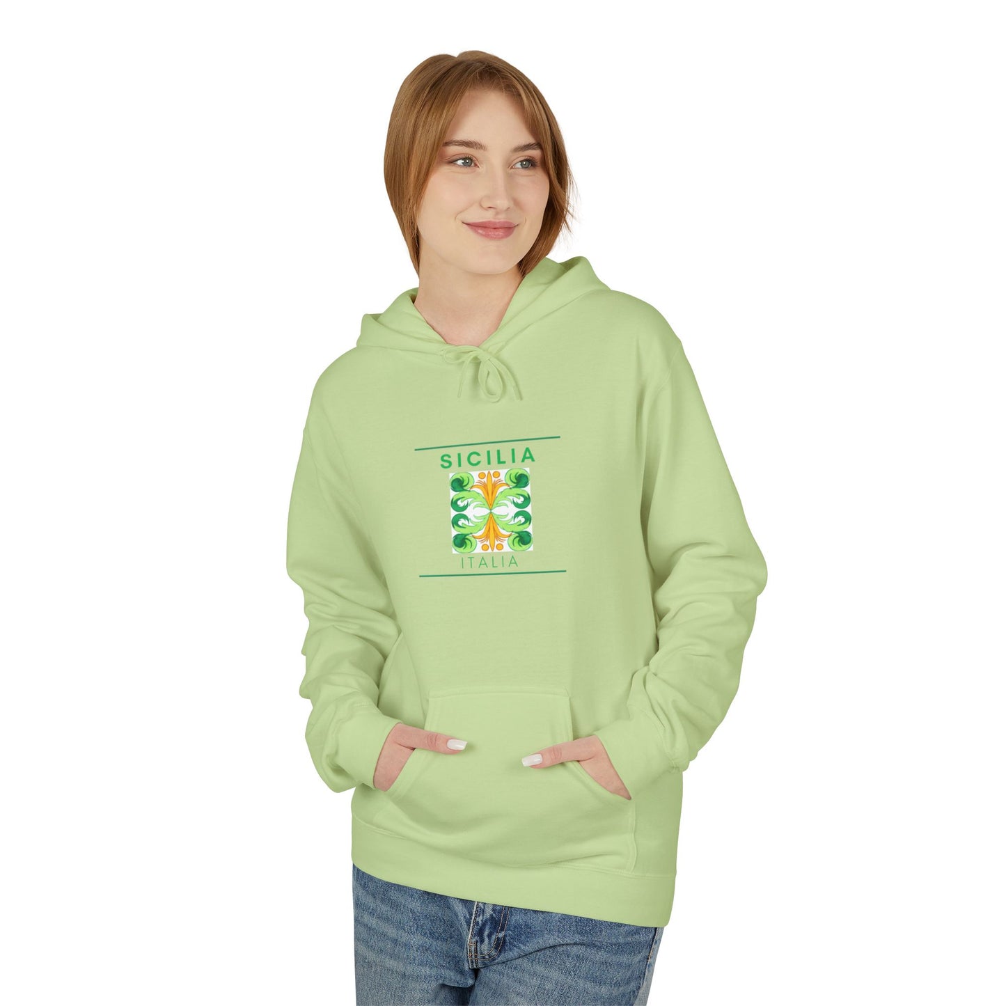 Sicilian Heritage Hoodie - Unisex Midweight Softstyle Fleece