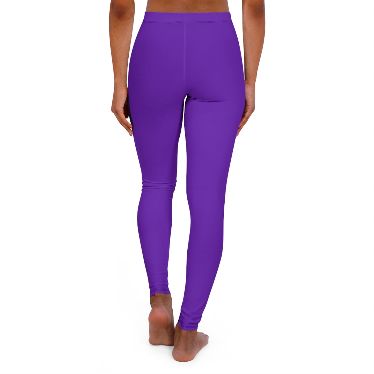 Purple Women's Casual Spandex Leggings