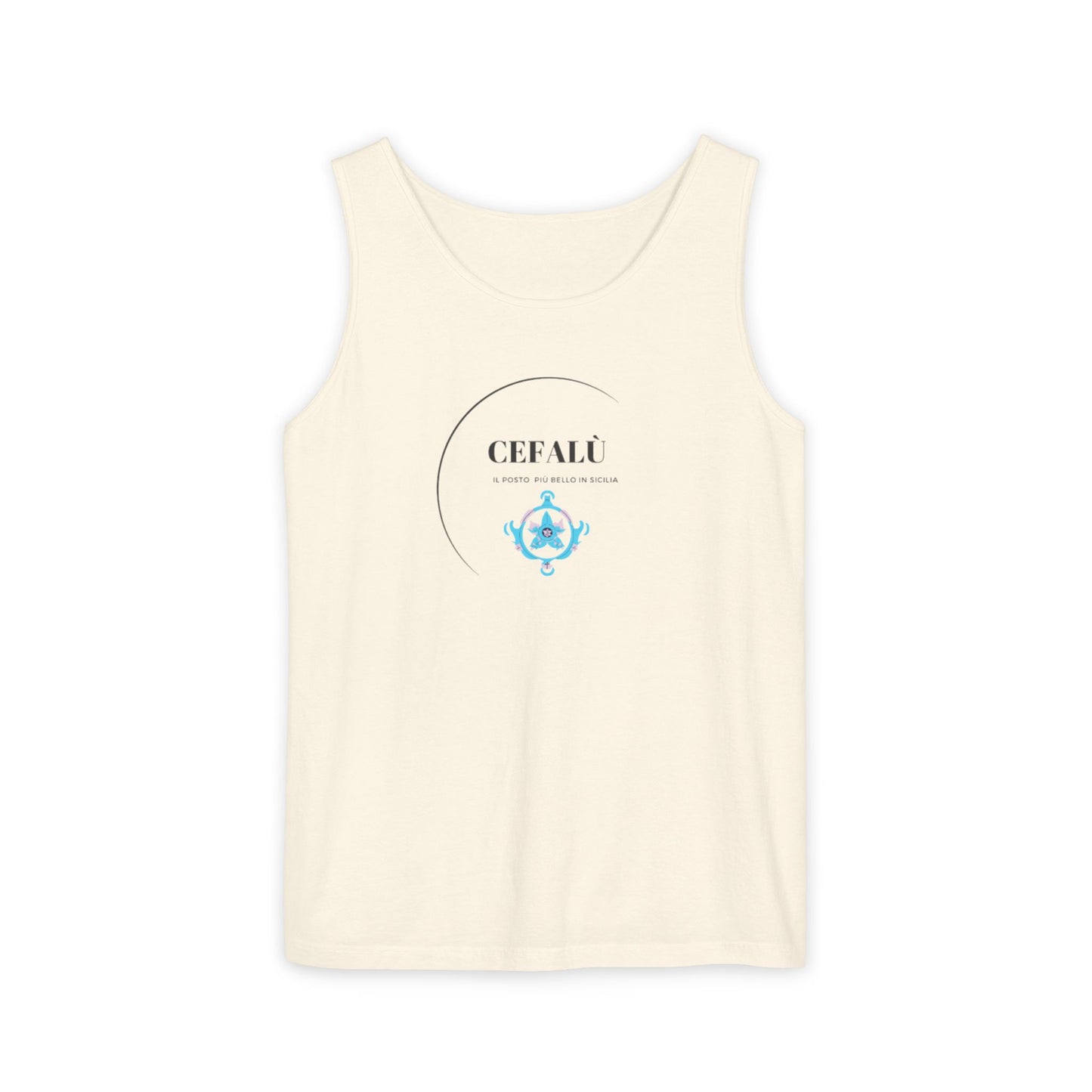 Cefalù Tank Top - Coastal Vibes from Sicily