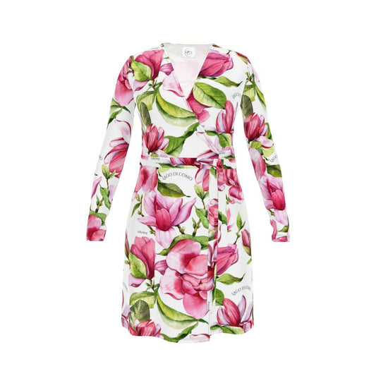 Magnolia Wrap Dress - Lake Como Design
