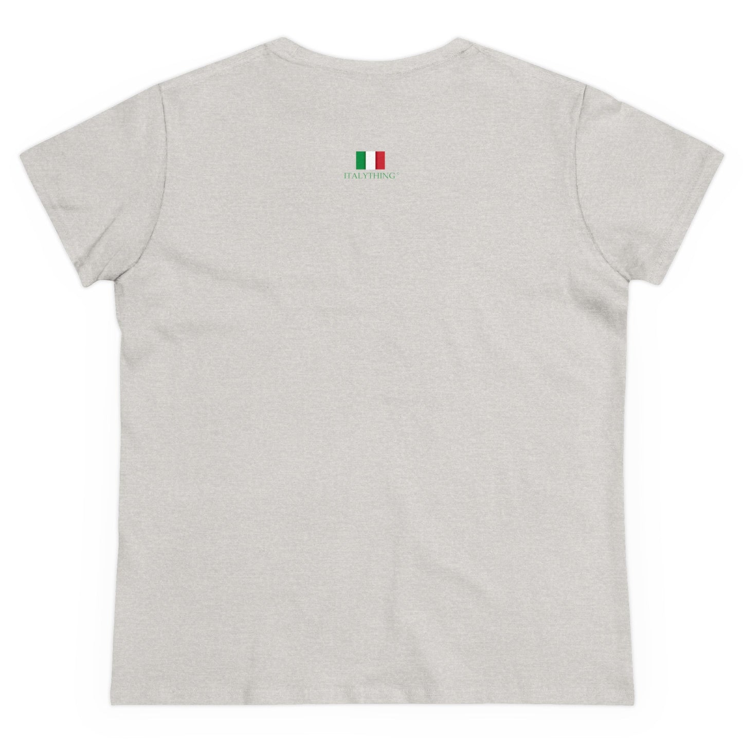 Women's Cotton Tee Spaghetti Slogan!
