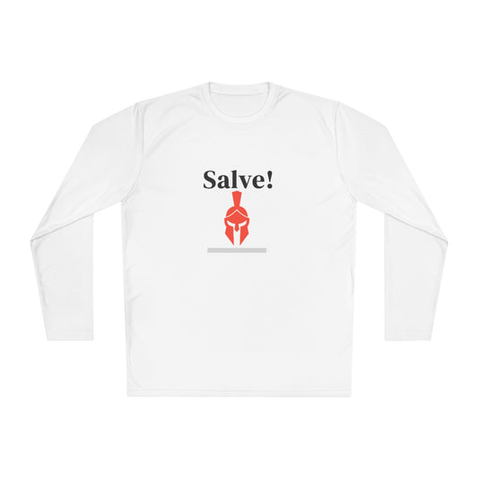 Rome Salve Long Sleeve Tee, Gladiator Inspired Design, Perfect Gift for History Lovers, Casual Everyday Wear
