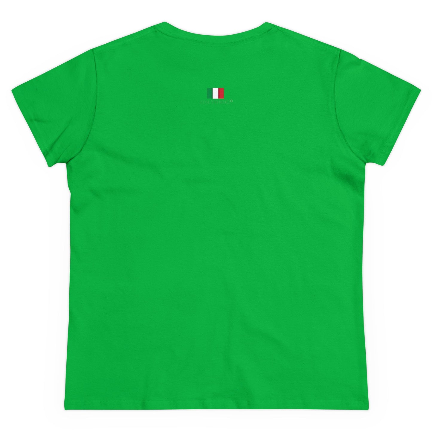 Women's Cotton Tee Spaghetti Slogan!