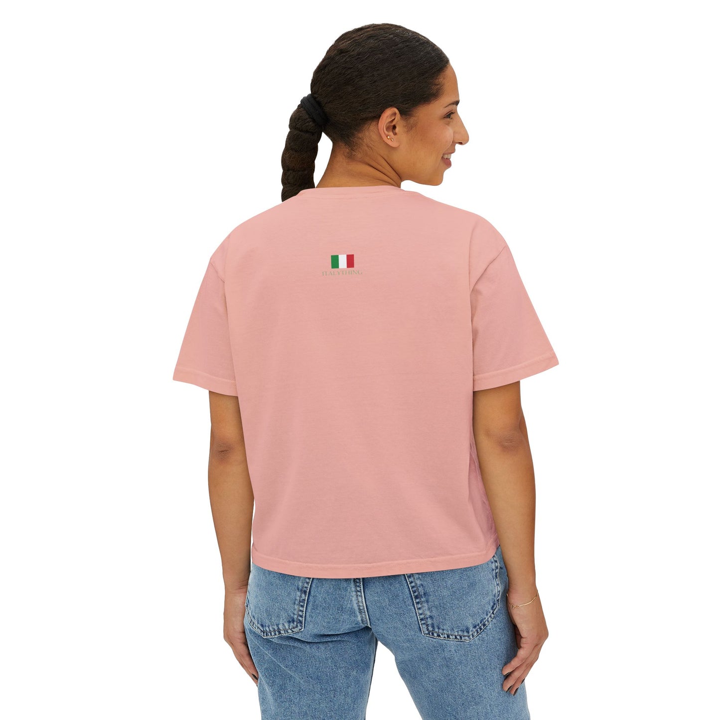 Women's Boxy Tee - La Costiera Amalfitana - Amalfi Coast