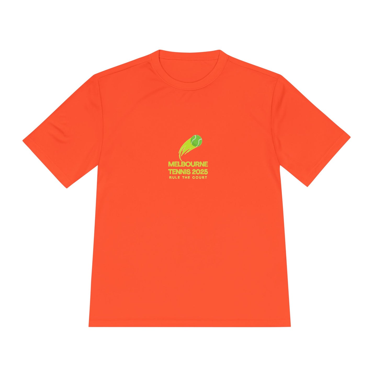 Melbourne Tennis 2025 Unisex Moisture Wicking Tee - Rule the Court! - perfect for Tennis Enthusiasts