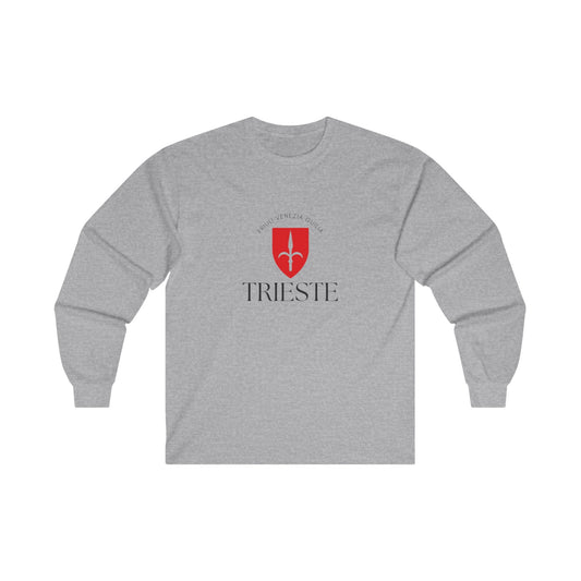 Trieste Heritage Unisex Long Sleeve Tee - Perfect as Souvenir or Present