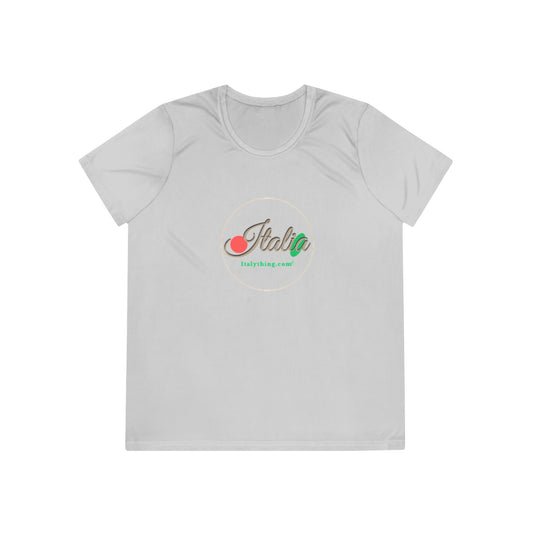 Italia Logo Damen-Wettkämpfer-T-Shirt