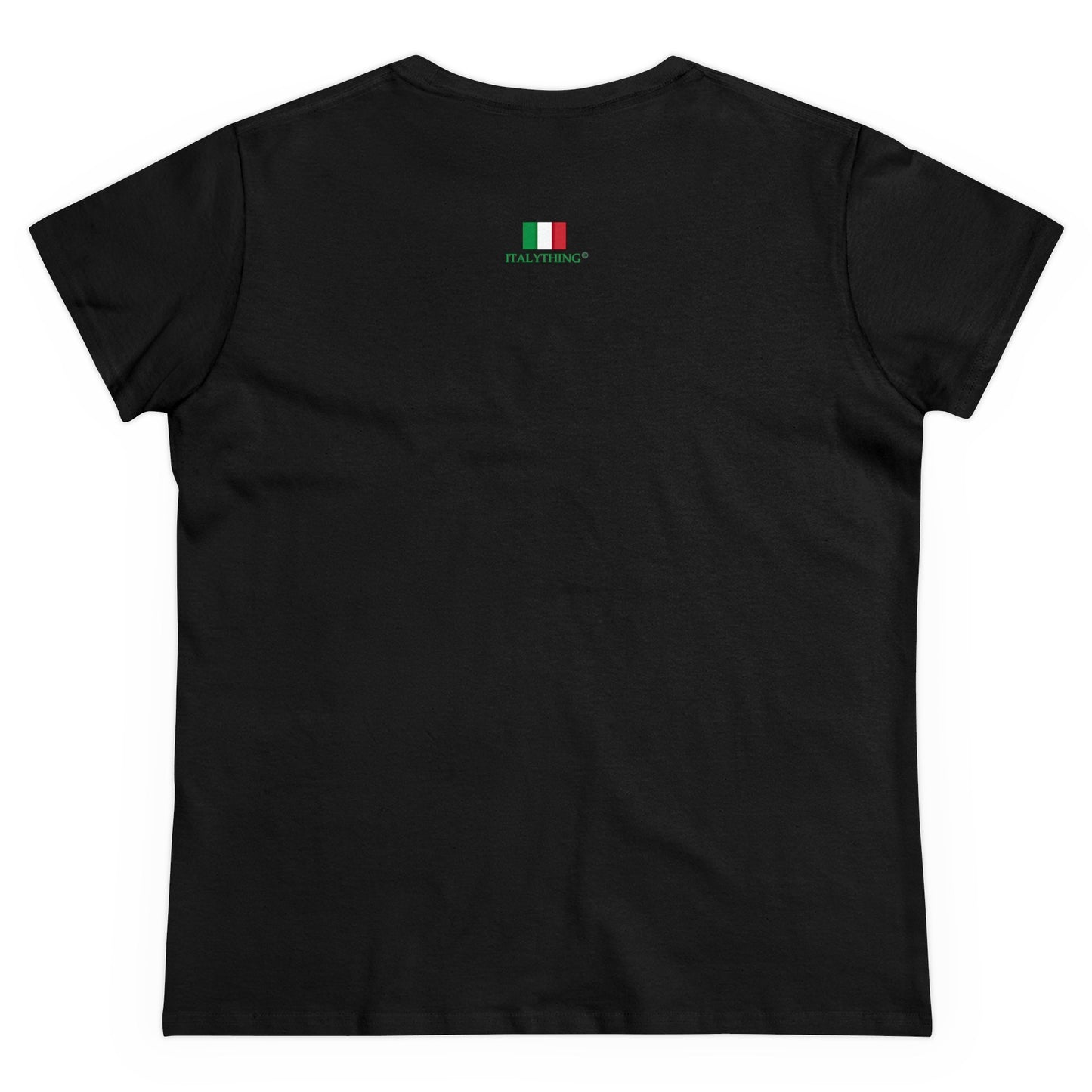 Women's Cotton Tee Spaghetti Slogan!