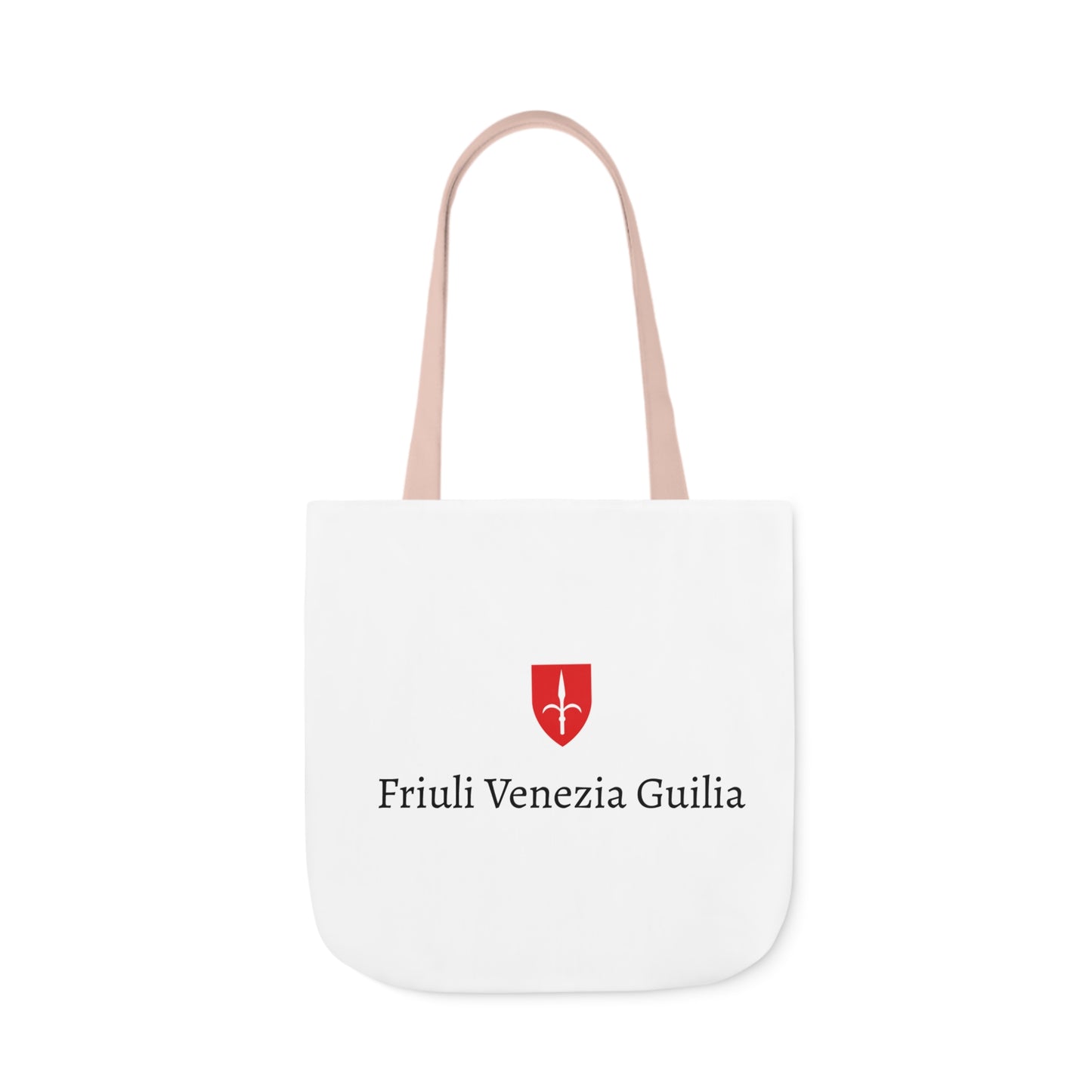 Trieste Canvas Tote Bag with 5-Color Straps - Stylish & Versatile Accessory