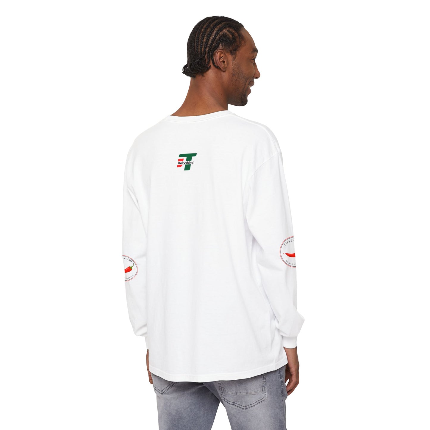 Napoli Long Sleeve Tee, Casual Streetwear, Napoli Pride. Perfect for Travel