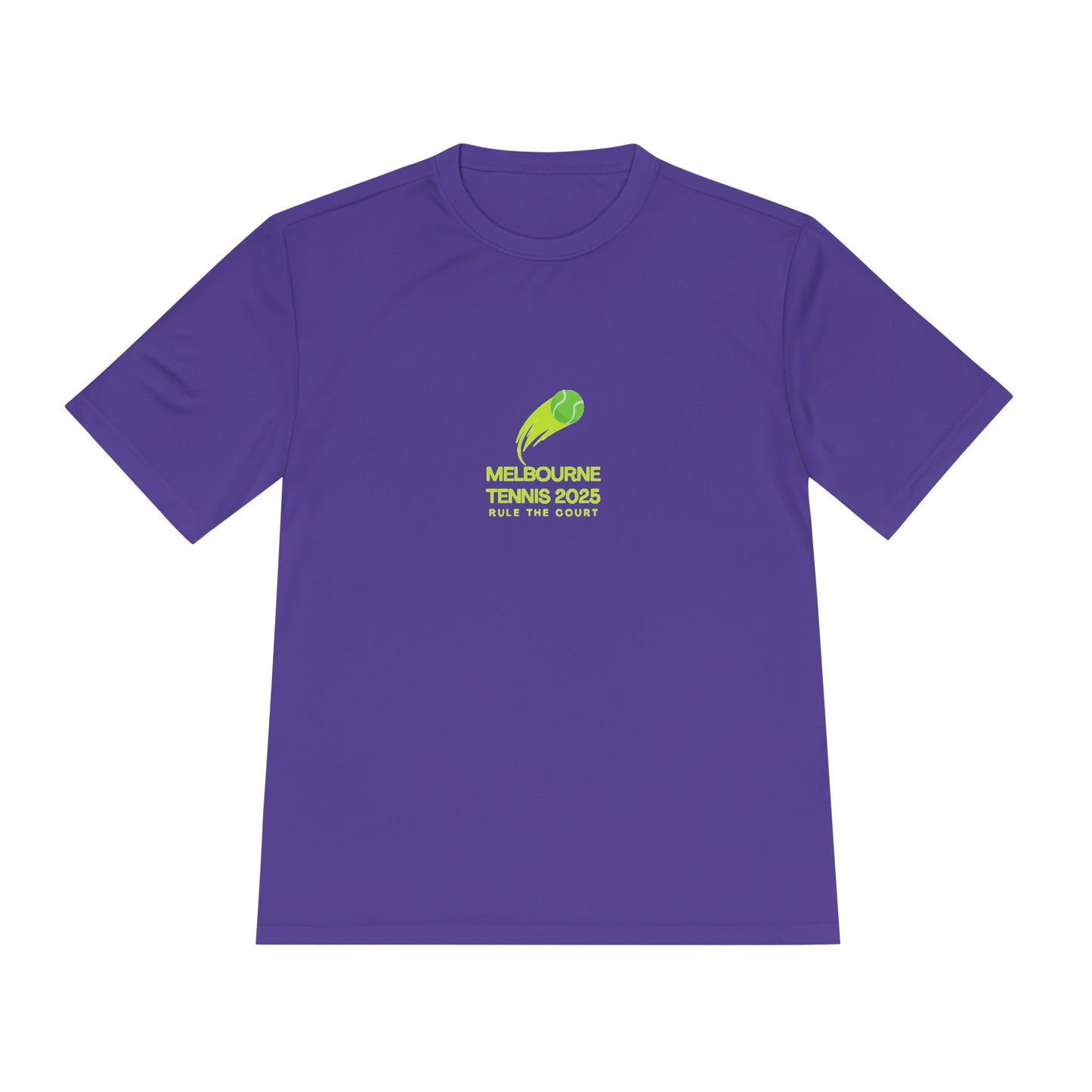 Melbourne Tennis 2025 Unisex Moisture Wicking Tee - Rule the Court! - perfect for Tennis Enthusiasts
