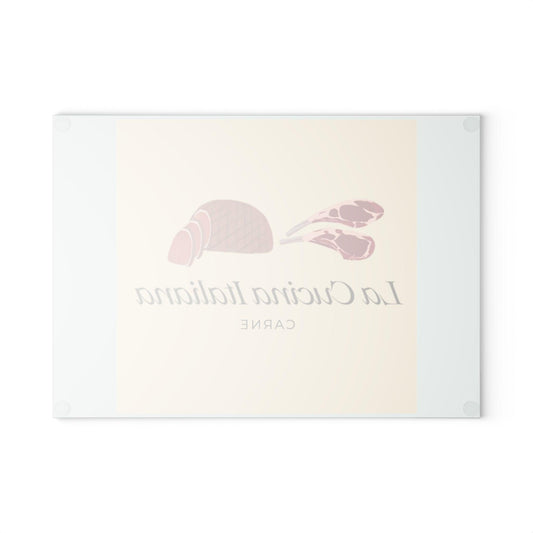 Meat - Carne Glass Cutting Board