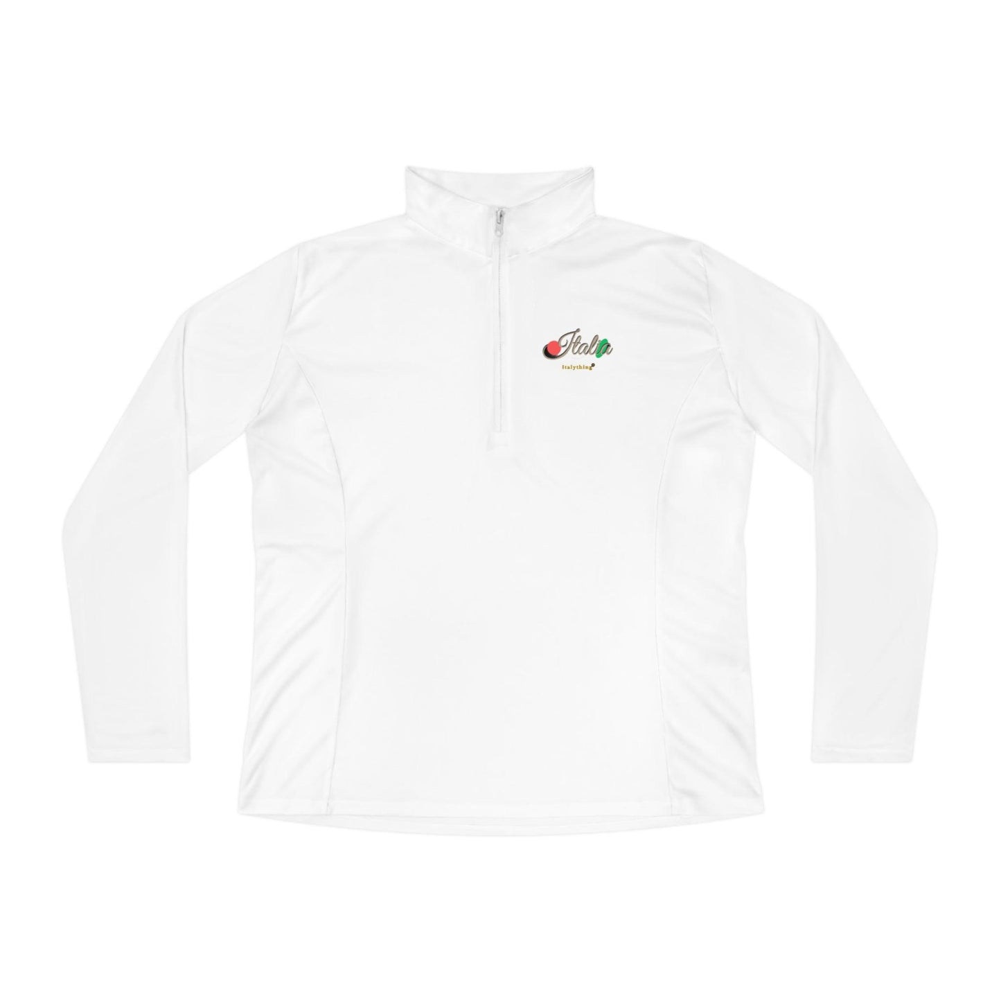 Italy Logo Ladies Quarter-Zip Pullover