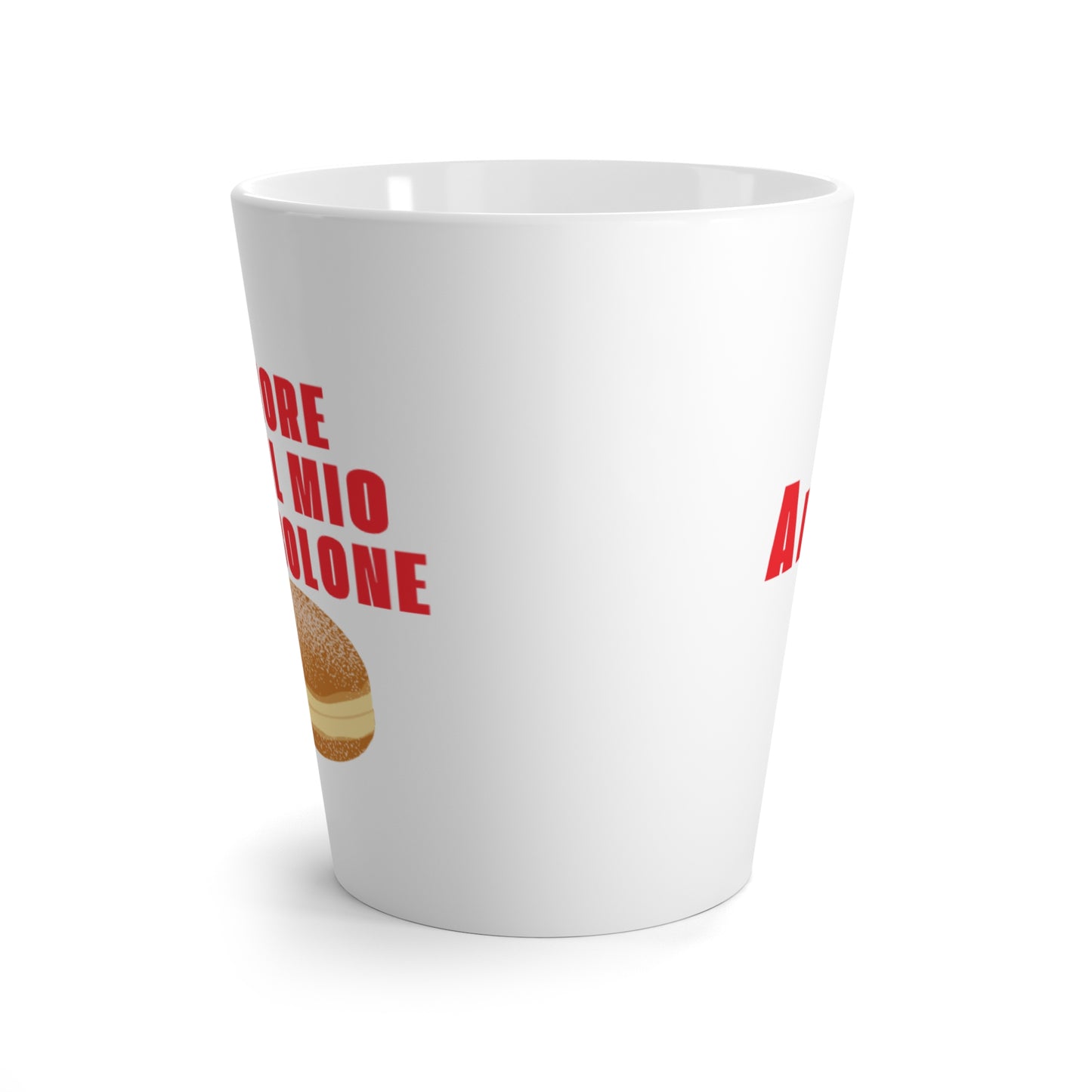Charming Latte Mug with Sweet Love Design, Ideal for Coffee Lovers, Valentine's Day Gift, Cute Kitchen Decor, Unique Gift Idea
