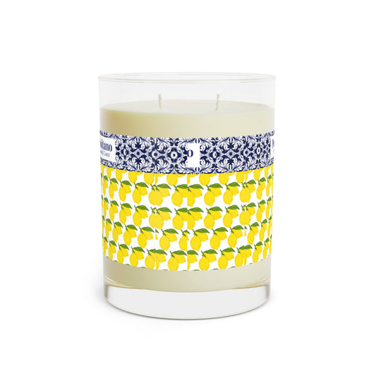 Positano Inspired Scented Candle 11oz Glass Lavender & Sage