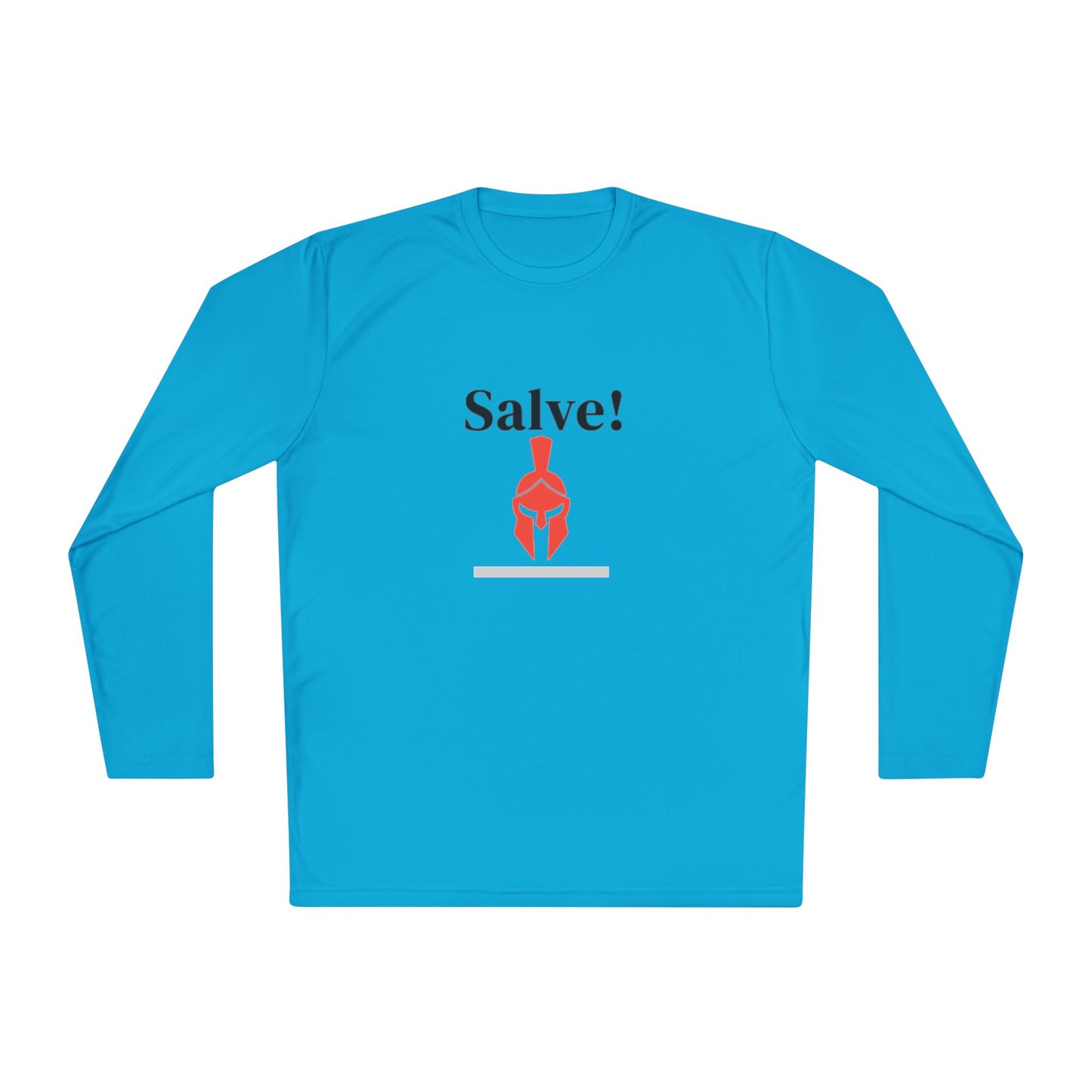 Rome Salve Long Sleeve Tee, Gladiator Inspired Design, Perfect Gift for History Lovers, Casual Everyday Wear
