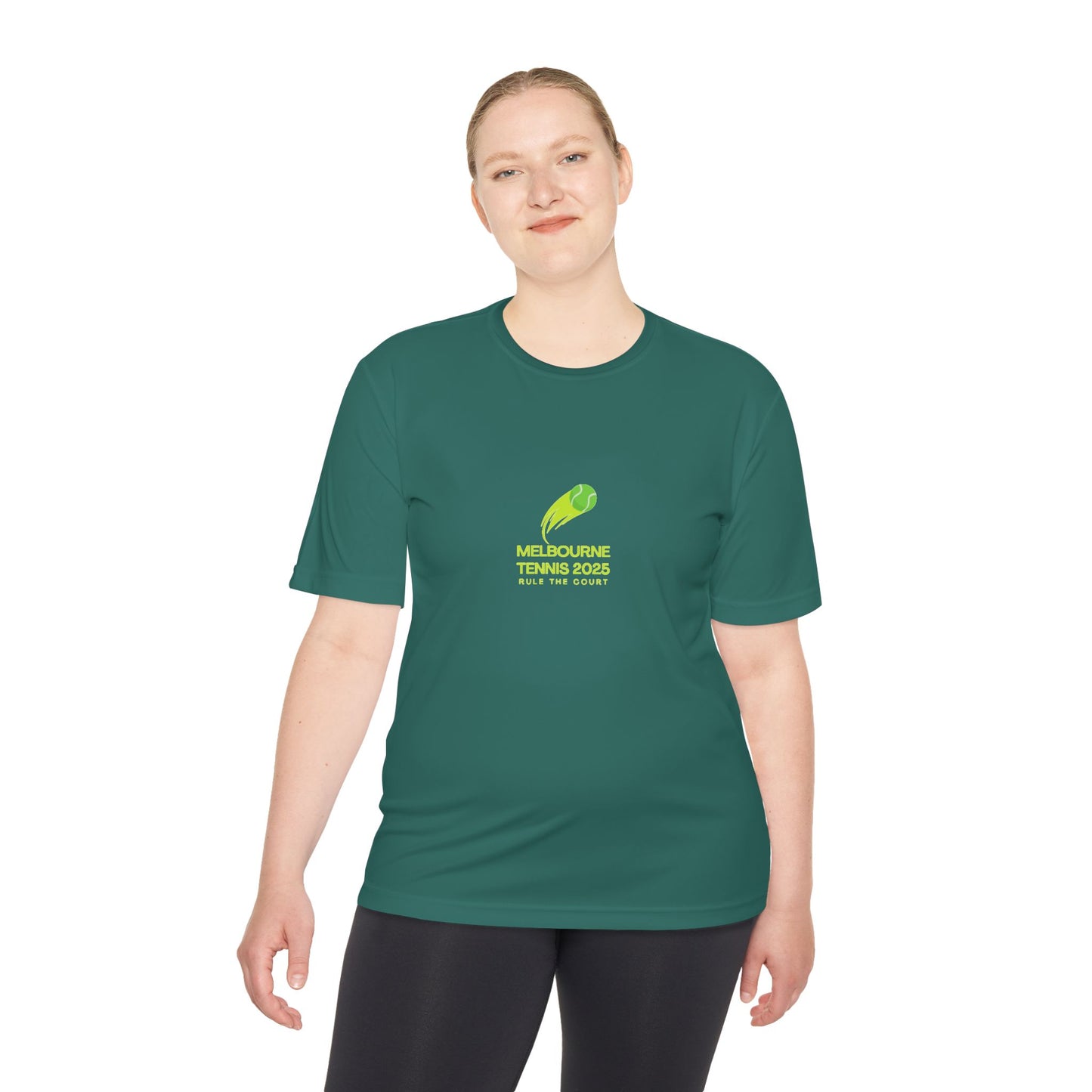 Melbourne Tennis 2025 Unisex Moisture Wicking Tee - Rule the Court! - perfect for Tennis Enthusiasts