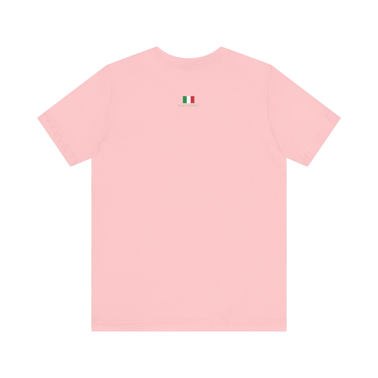 Italian Branded Jersey Short Sleeve Tee with Song slogan : Laura non c'è (Laura is not here) Unisex