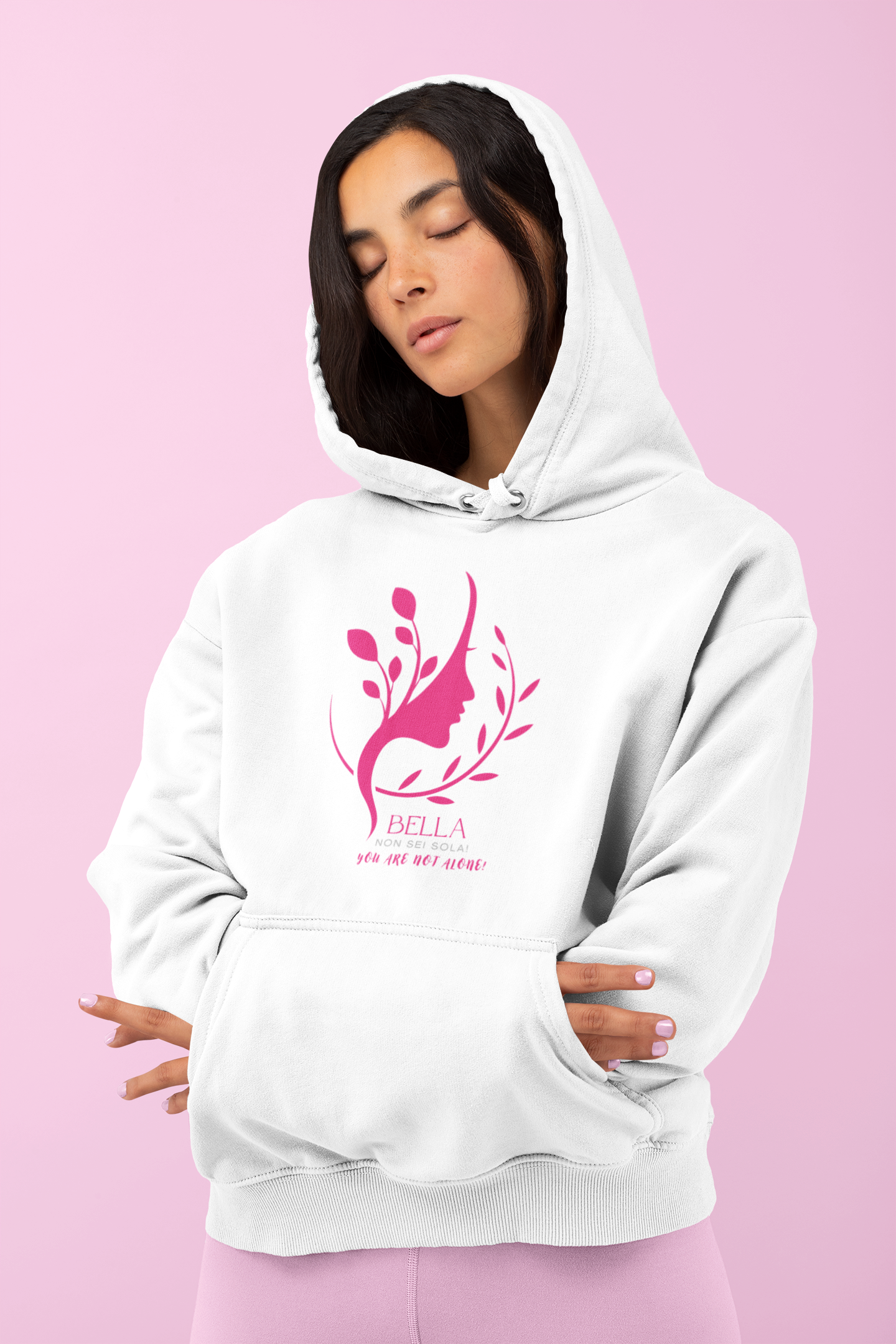 Bella - Non sono solo! Motivational Hoodie