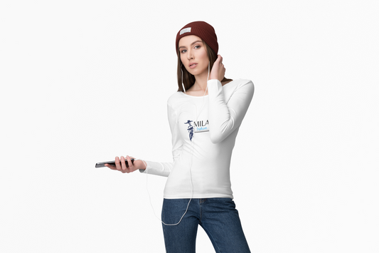 Milan Fashion Week Long Sleeve Tee, Trendy Long Sleeve Top, Milano Fashion Shirt, Casual Wear for Fashion Lovers