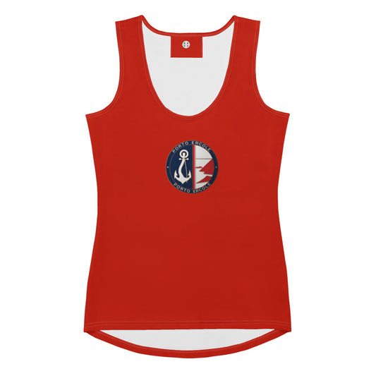 Red Tank Top - Porto Ercole