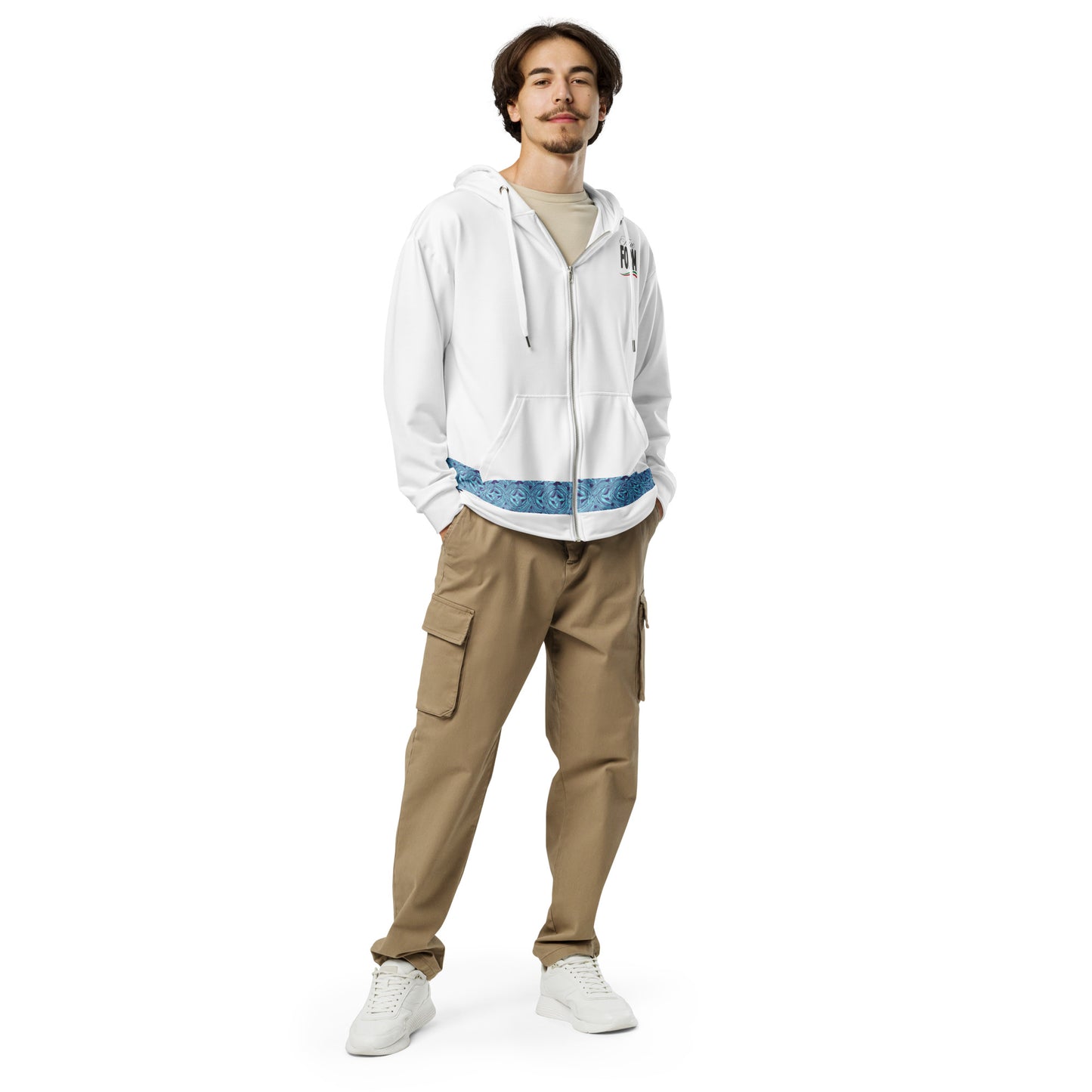 Pucci-Style TrueForm Pilates Zip Hoodie
