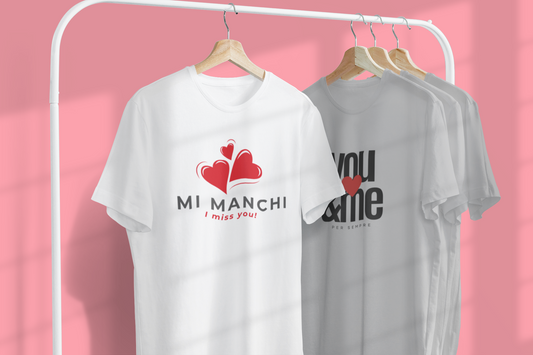 You and me - Per sempre - Forever short-Sleeve T-Shirt - Perfect for Valentine's Day