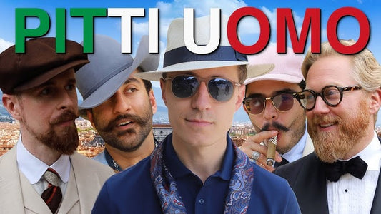 Pitti Uomo just closed in Florence - celebrate the style of Italian menswear!