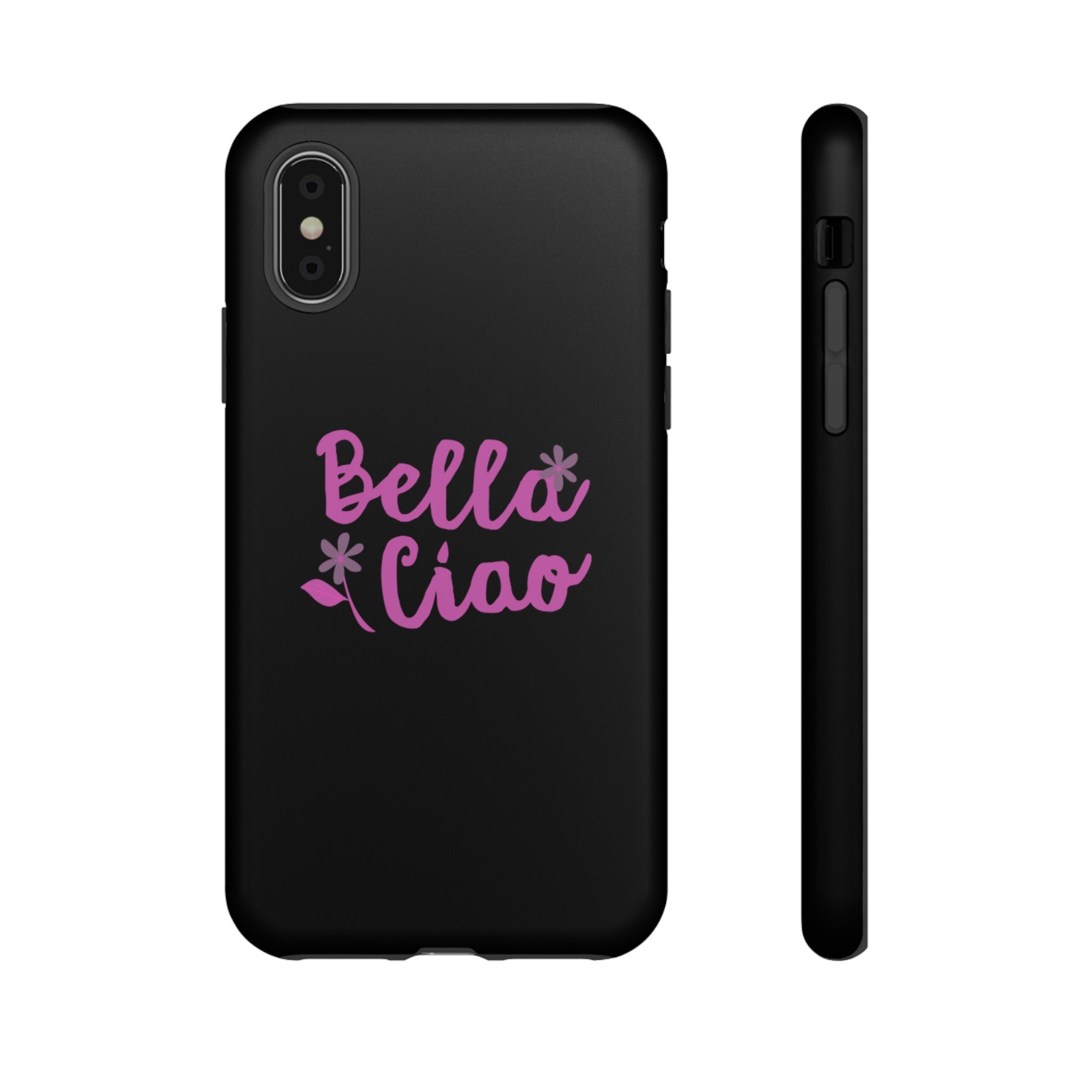 Ciao Bella Black Phone Tough Case