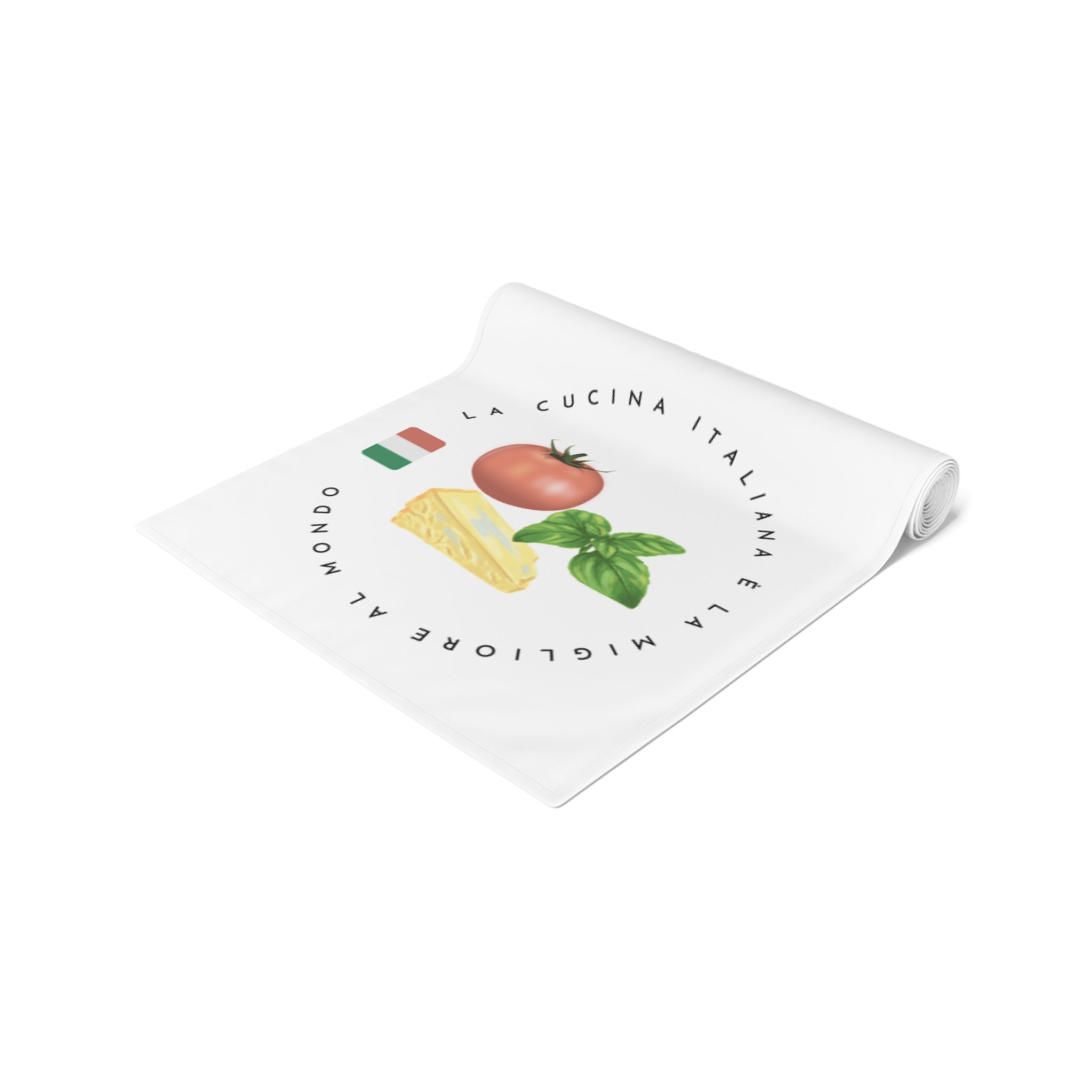 Italian Cuisine Table Runner (Cotton, Poly)