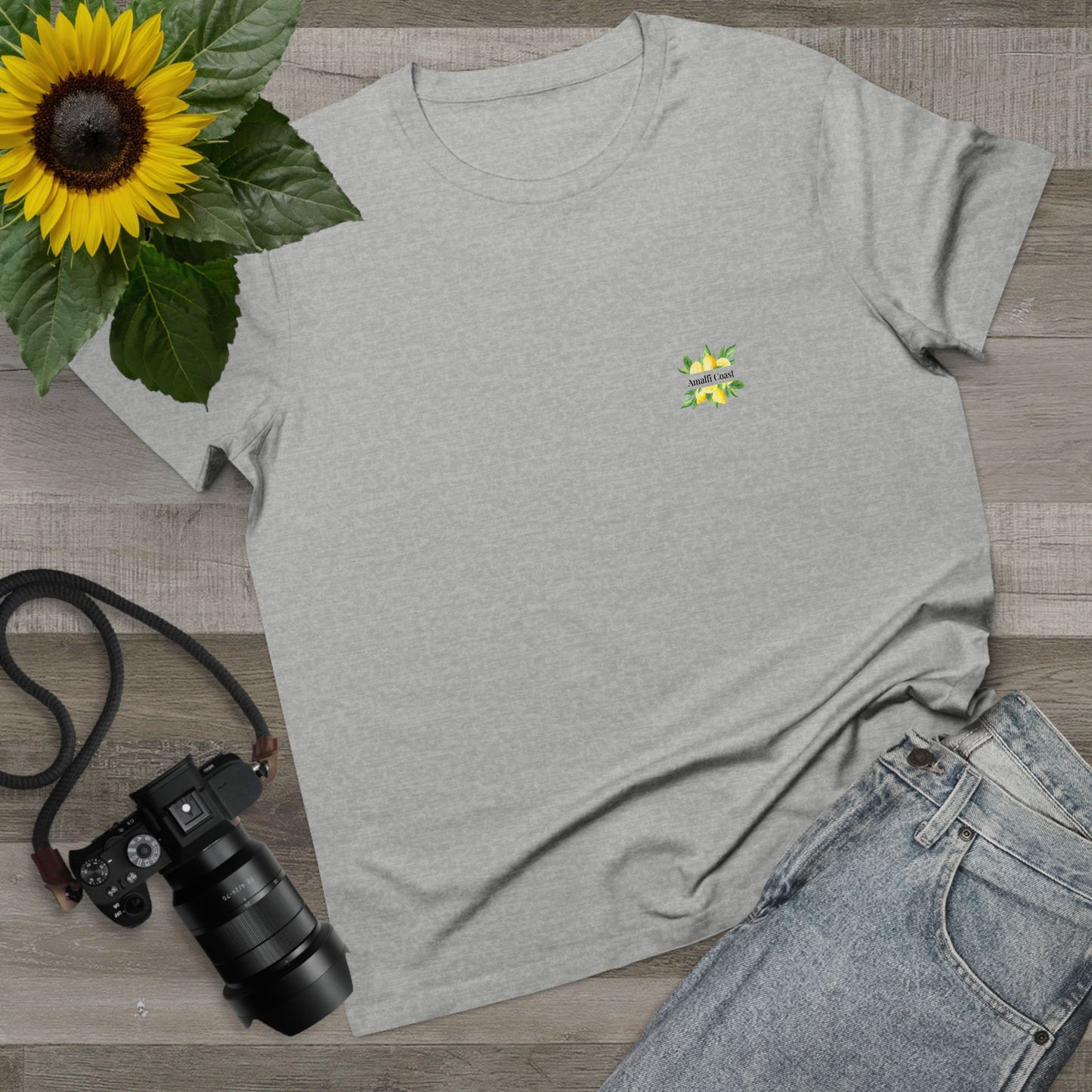 Amalfi Lemon Tee — Amalfi Coast-Inspired Casual Shirt