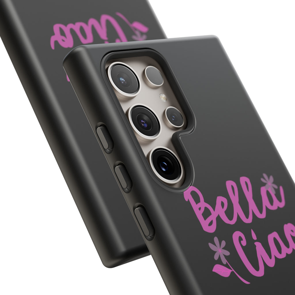 Ciao Bella Black Phone Tough Case
