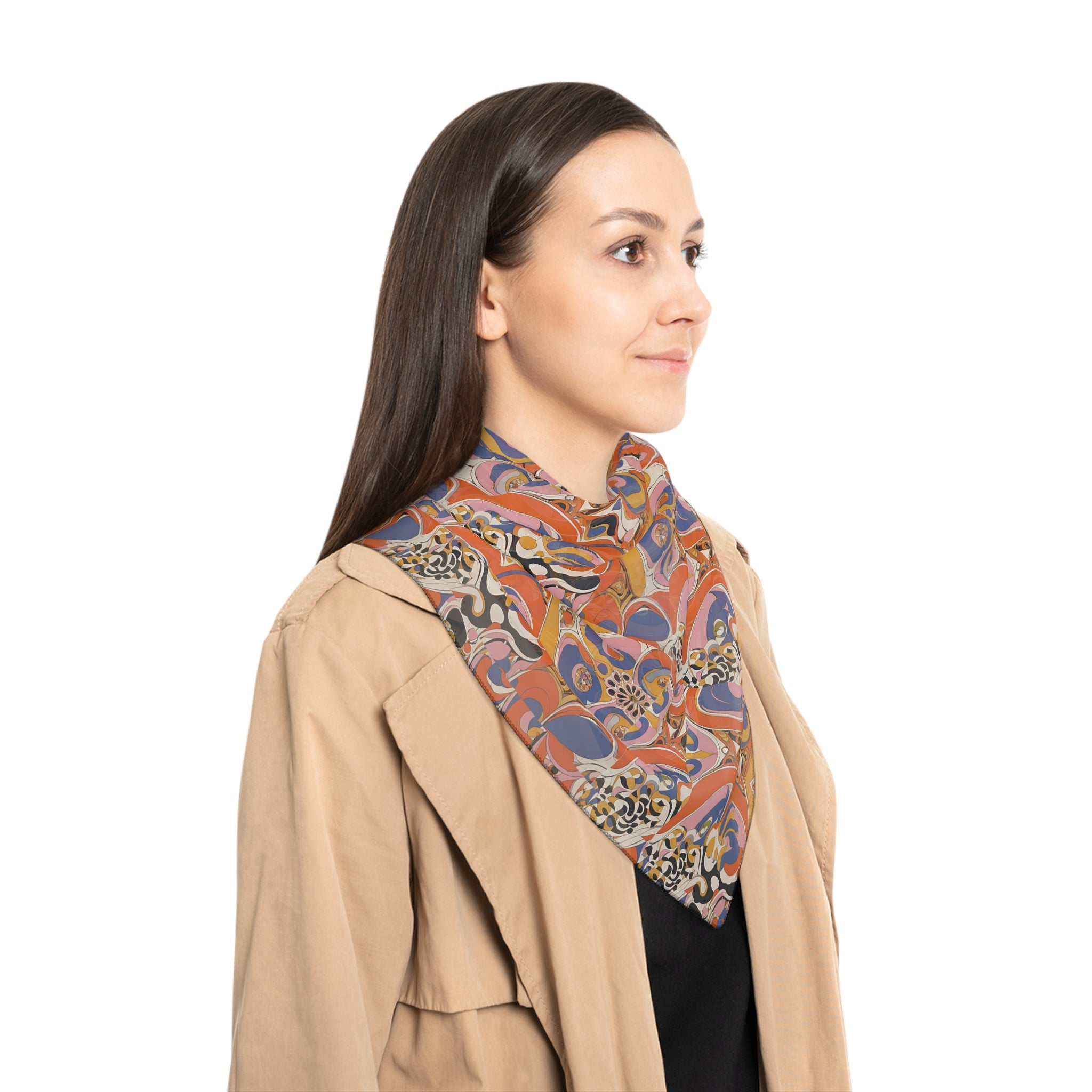 Pucci-Schal aus weichem Polyester -