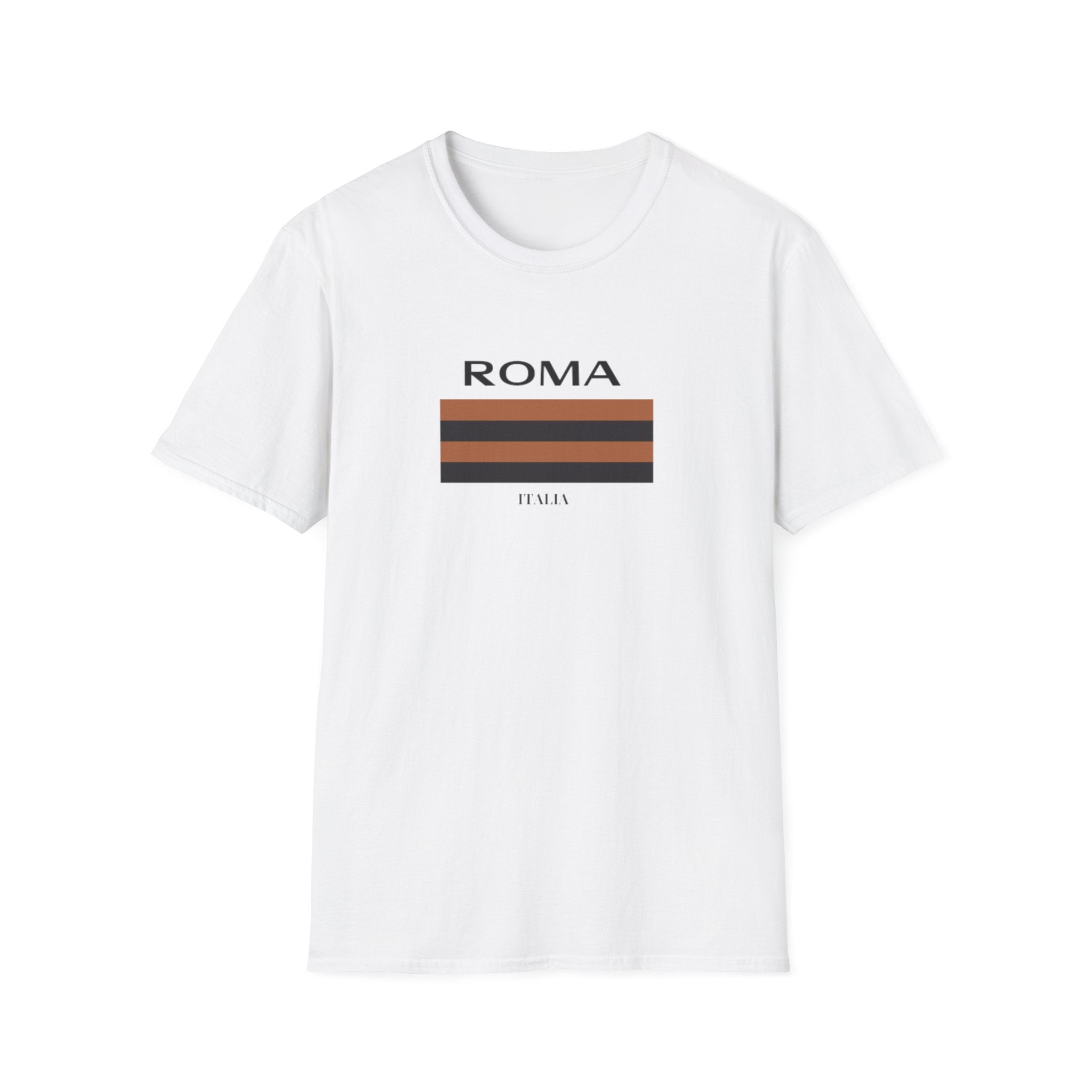 Rome Inspired Unisex T-Shirt, Casual Wear, Travel Apparel, Sports Fan Shirt, Gift for Italy Lovers