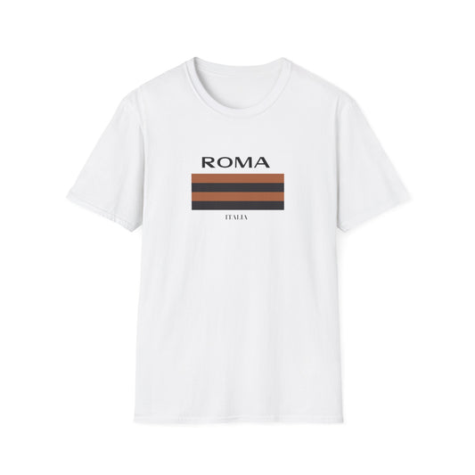 Rome Inspired Unisex T-Shirt, Casual Wear, Travel Apparel, Sports Fan Shirt, Gift for Italy Lovers