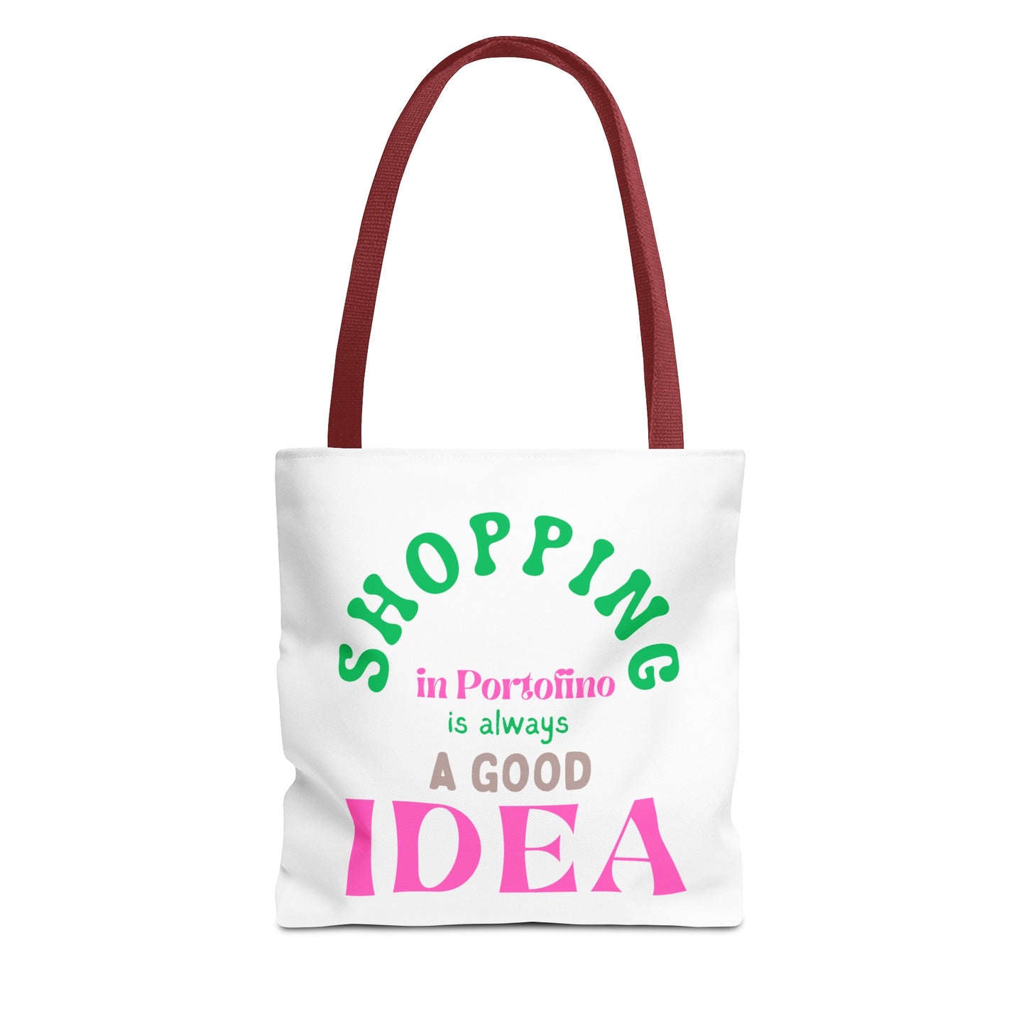 Tote Bag from Portofino "Shopping in Portofino is always a good idea"