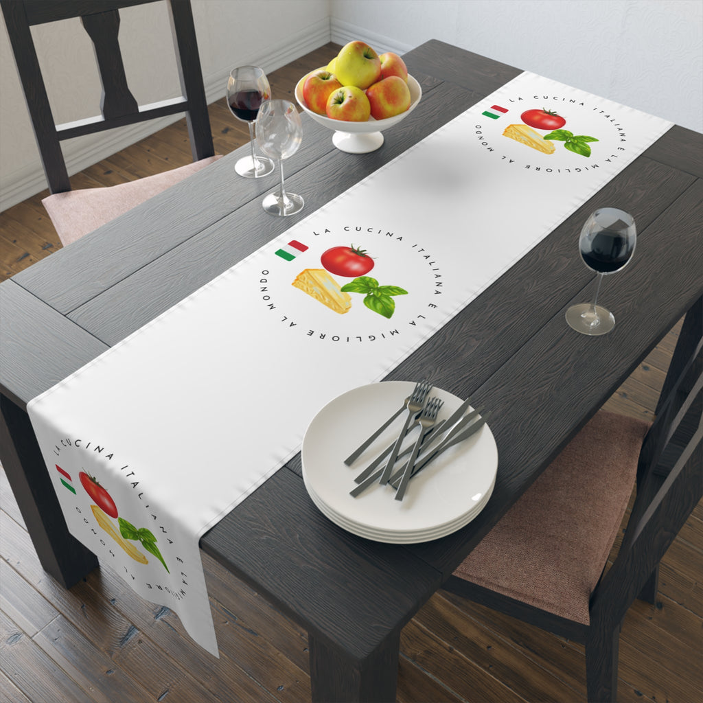 Italian Cuisine Table Runner (Cotton, Poly)