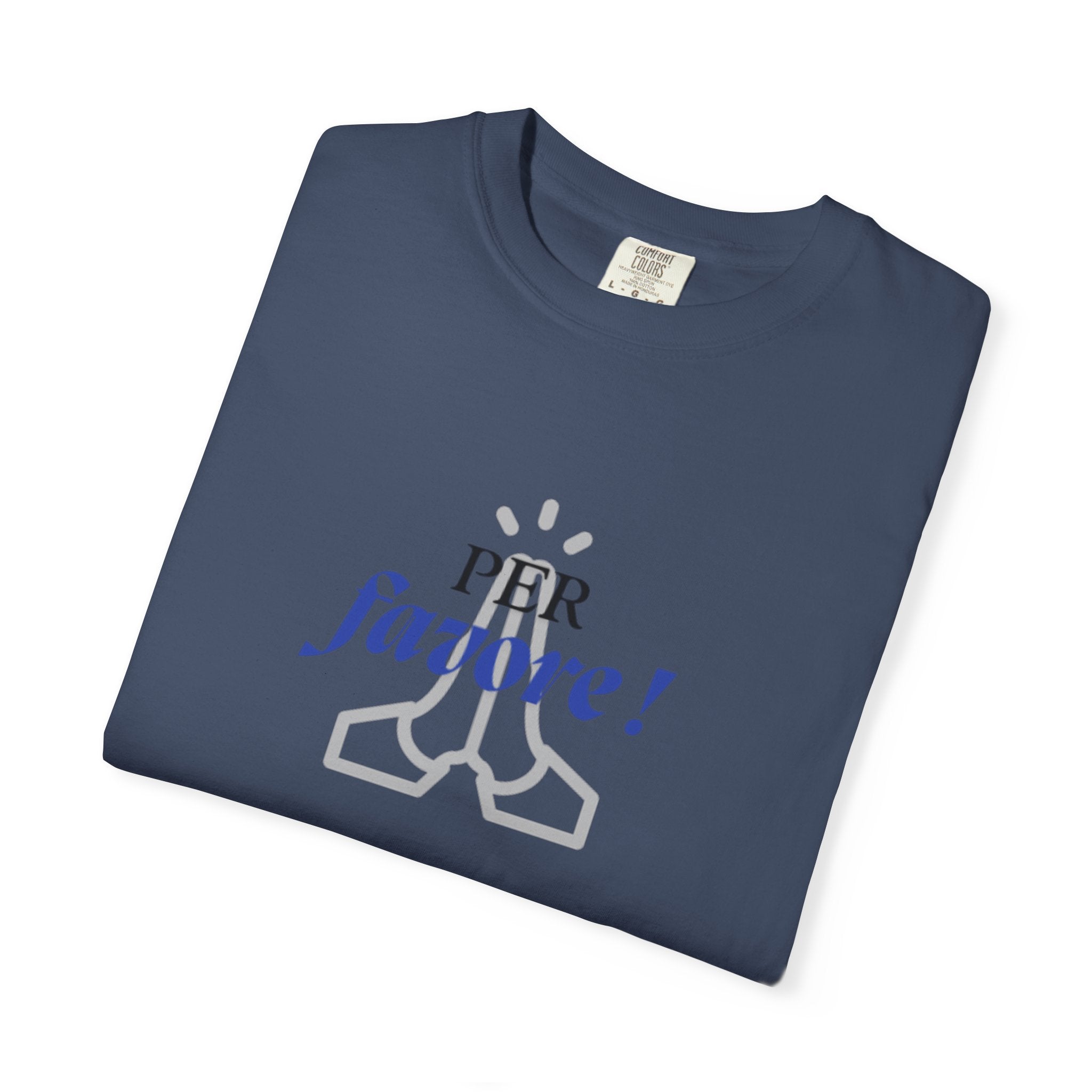 Italian Expression "Per favore"  Graphic Fun T-Shirt