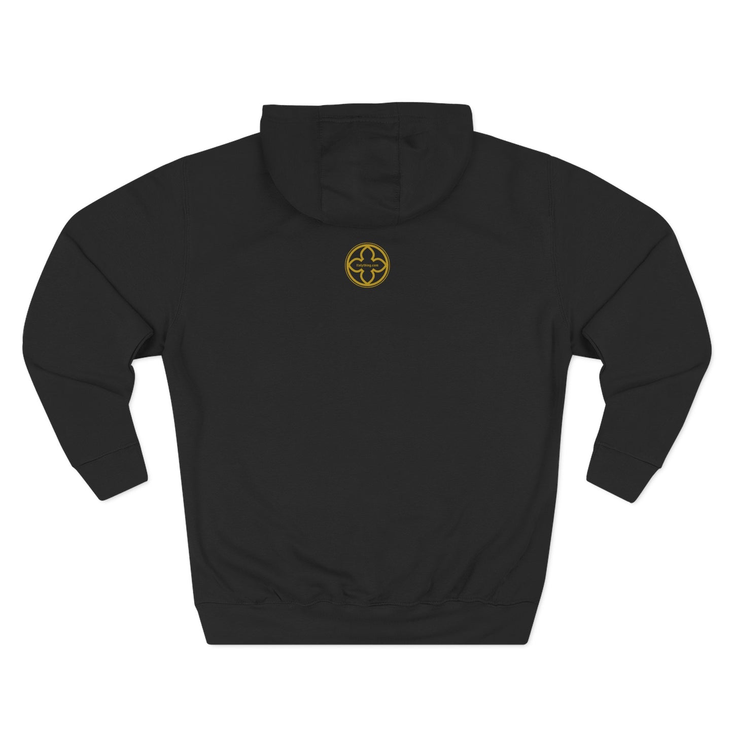 Venezia - La Serenessima Three-Panel Fleece Hoodie - Cozy & Stylish Italian-Inspired Winter Wear