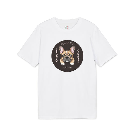 Tino the Pug - French Bull Dog Organic Cotton T-Shirt
