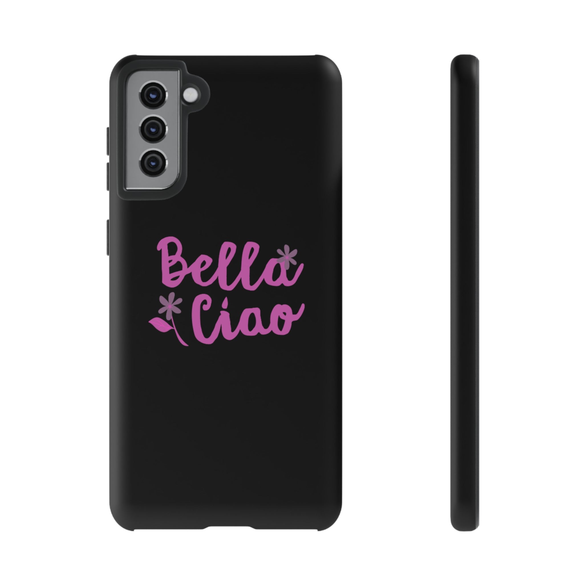 Ciao Bella Black Phone Tough Case