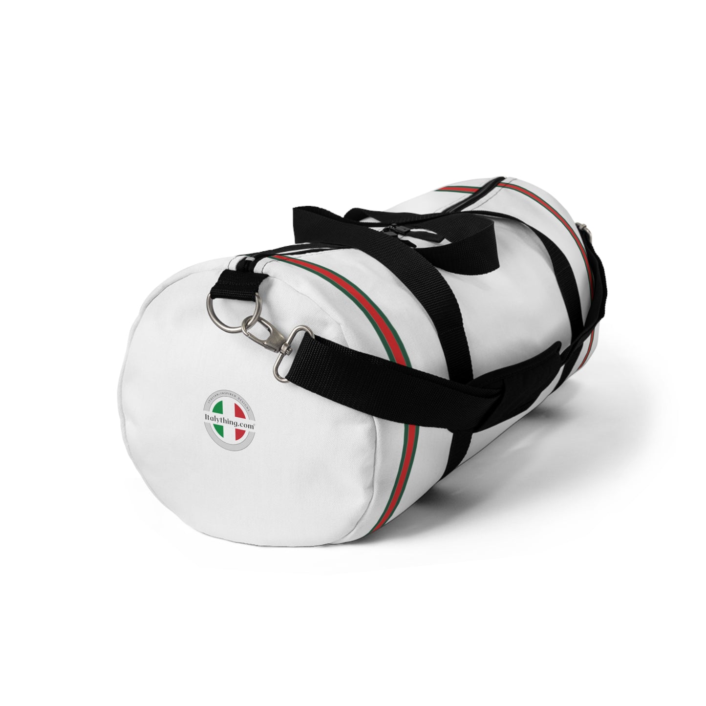 Stylish Duffel Bag with Italian Stripes for Fitness, Travel, Yoga, Gym, Weekend Getaways, Casual Chic, Vacation Essentials