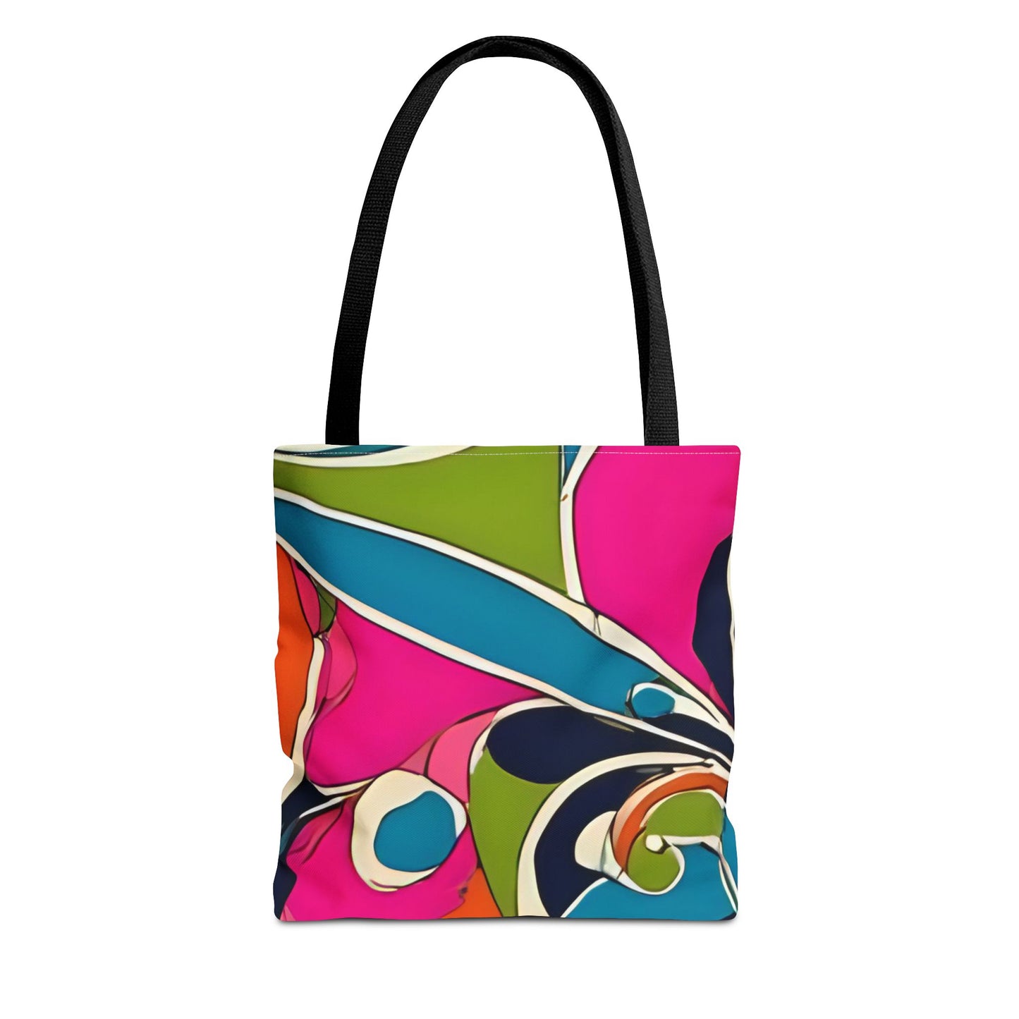 Vibrant Pucci-Style Print Tote Bag
