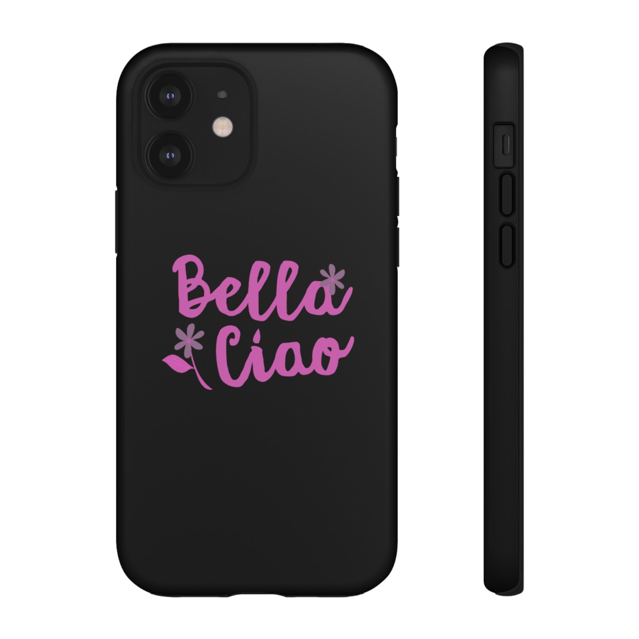 Ciao Bella Black Phone Tough Case