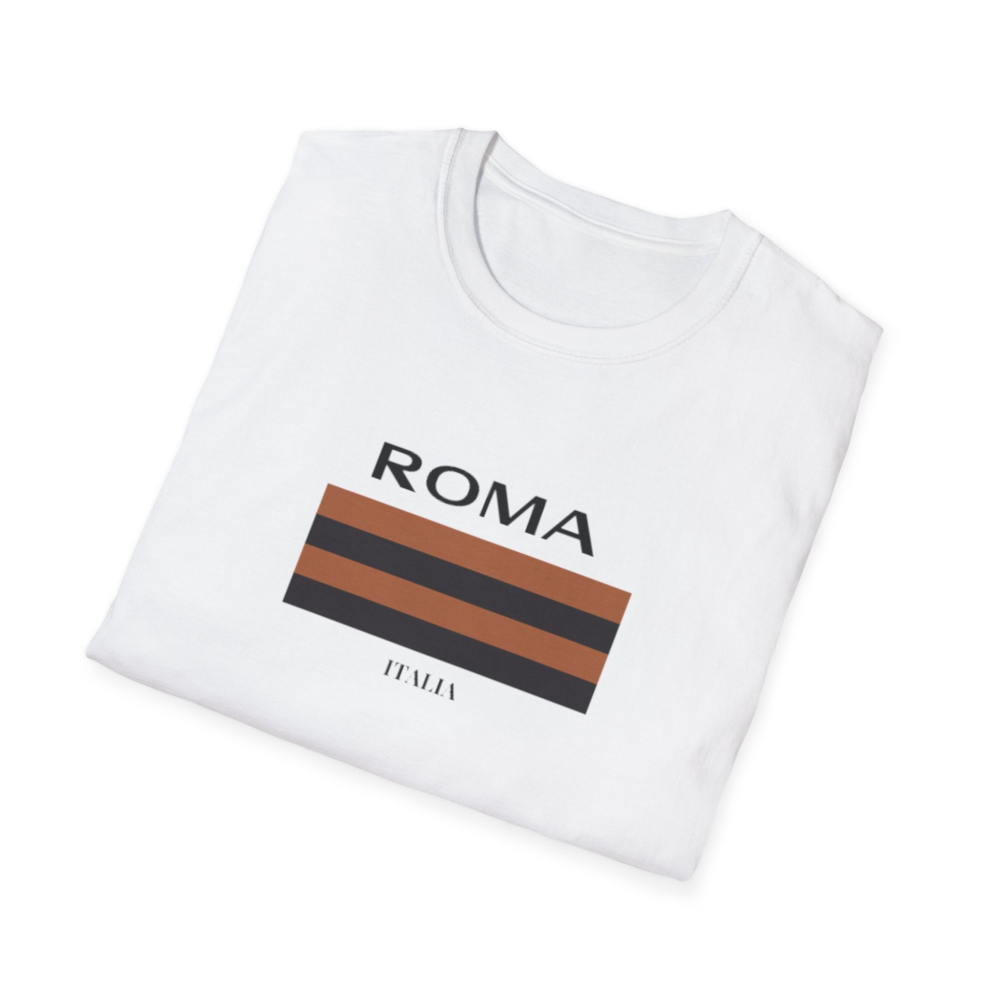Rome Inspired Unisex T-Shirt, Casual Wear, Travel Apparel, Sports Fan Shirt, Gift for Italy Lovers