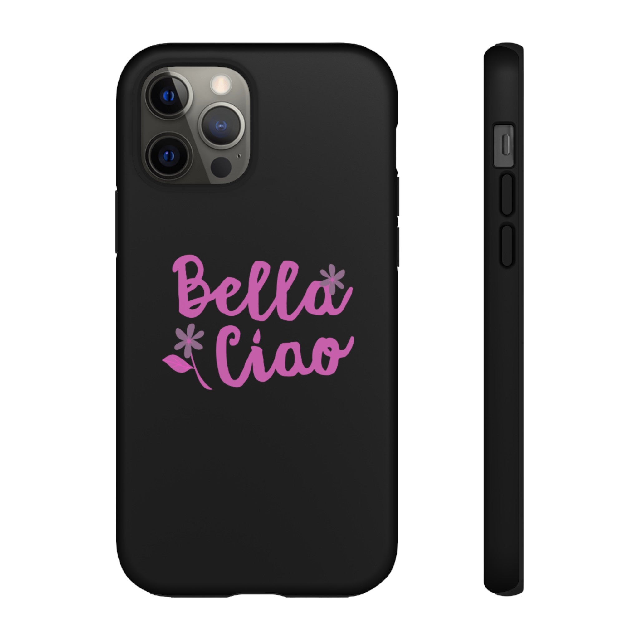 Ciao Bella Black Phone Tough Case