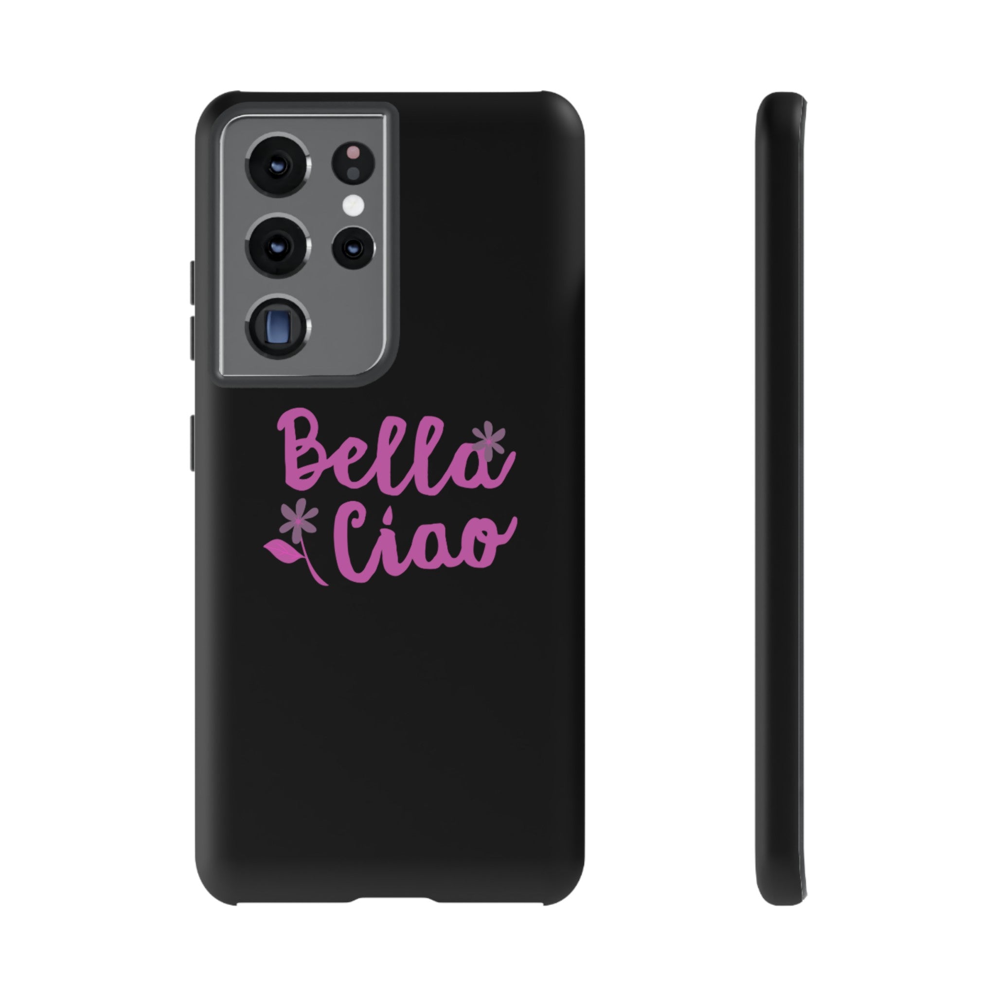 Ciao Bella Black Phone Tough Case