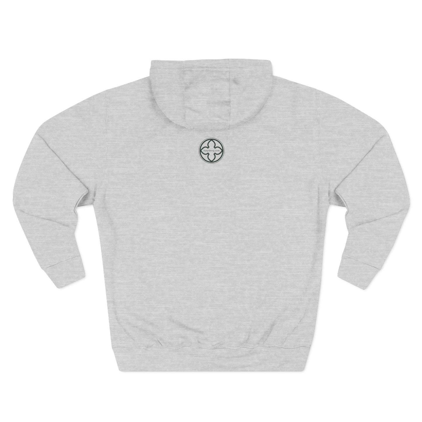 Venezia - La Serenessima Three-Panel Fleece Hoodie - Cozy & Stylish Italian-Inspired Winter Wear
