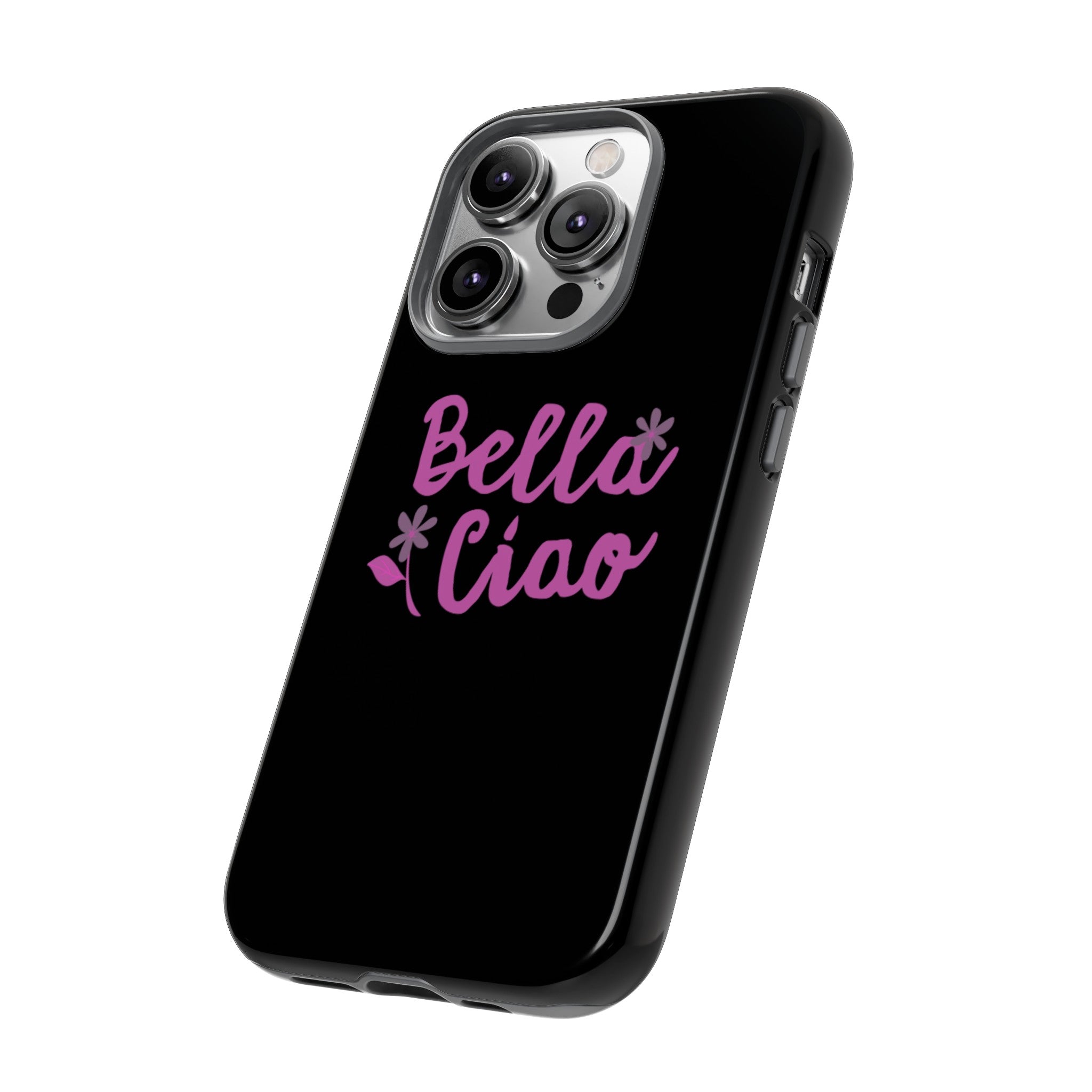 Ciao Bella Black Phone Tough Case