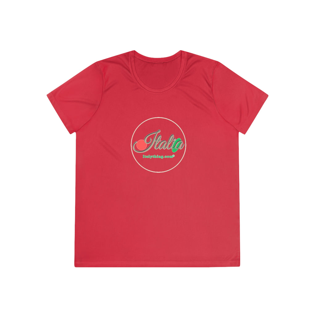 Italia Logo Damen-Wettkämpfer-T-Shirt